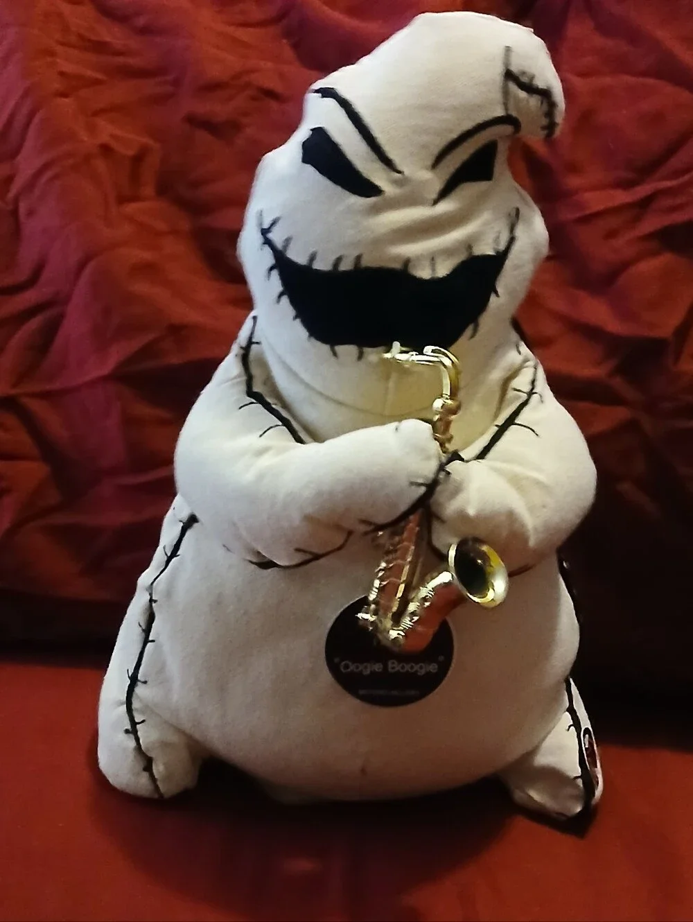 Oogie Boogie Kids Costume Plush Prop - Cream Halloween Character